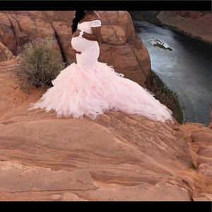 Maternity Gown, made by Sew Trendy Accessories